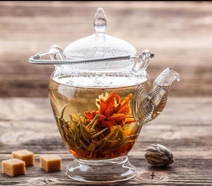 Teeny Jumbo Glass Teapot (approx. 450ml capacity)