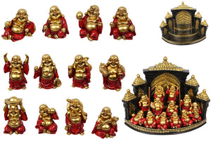 Red & Gold Happy Little Buddha assorted