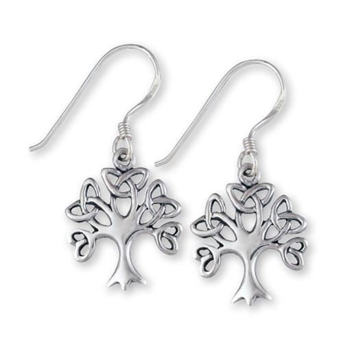 Celtic Tree of Life Earrings (sterling silver)