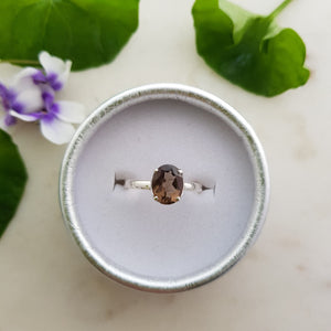 Smoky Quartz Ring