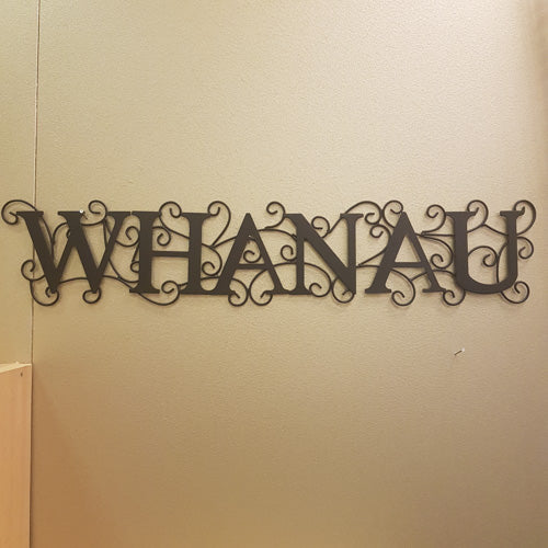 Whanau Metal Wall Art (approx. 66x13cm)