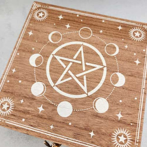 Moon Phases & Pentacle Box 