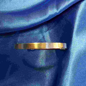 Copper/Silver 10mm Bracelet