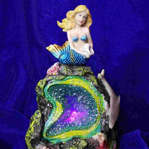 Blue Mermaid With LED