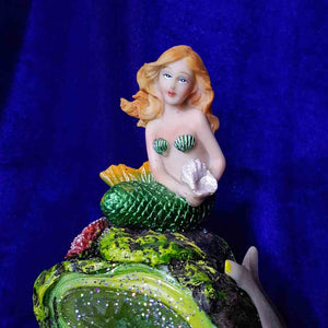 Green Mermaid With LED