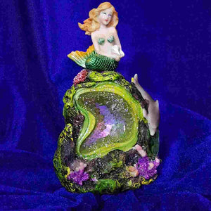 Green Mermaid With LED