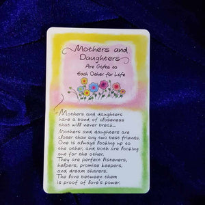 Mothers and Daughters Wallet Card
