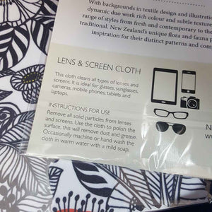NZ Flora Lens & Screen Cloth