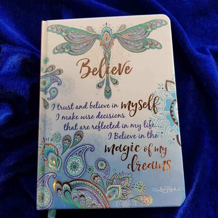 Believe Dragonfly Dreams Journal (lined)