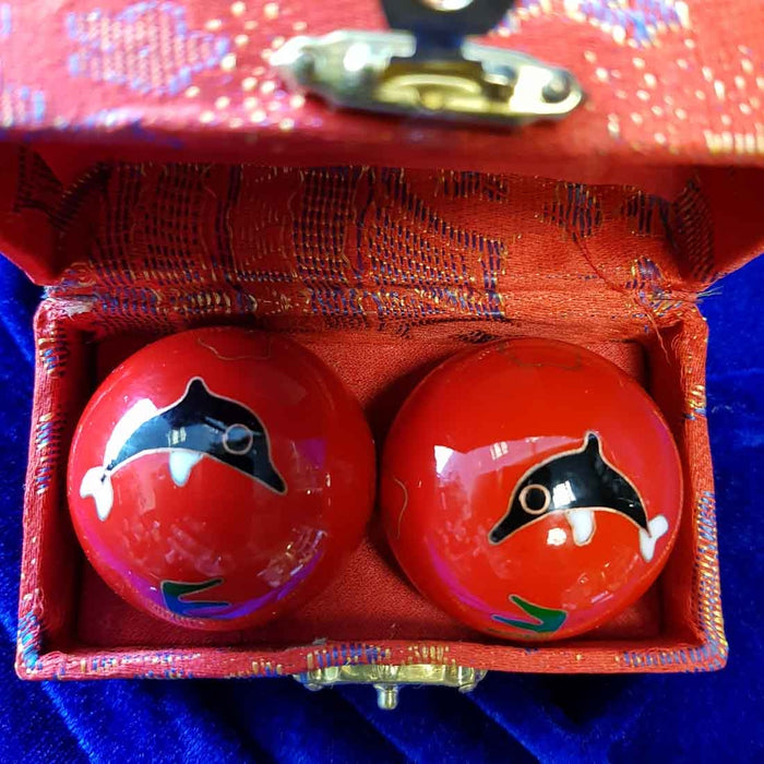 Red Dolphin Health Balls  (box colours vary. approx size of each ball is 5cm)