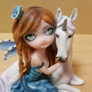 Cute Fairy with Unicorn