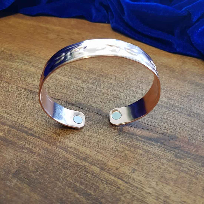 Copper Bracelet with Magnets (Bow Design mm) NZ made