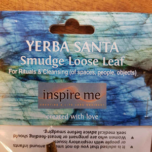 Yerba Santa Smudge Loose Leaf (approx. 20gr)