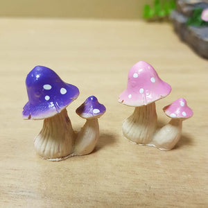 Fairy Garden Mushroom (assorted colours approx. 3x2.5cm)