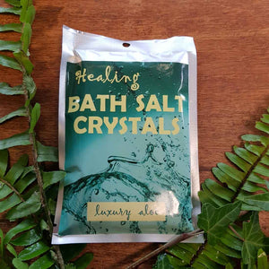 Luxury Aloe Himalayan Salt Bath Crystals (100gr)
