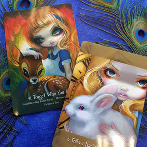 Alice the Wonderland Oracle Cards.
