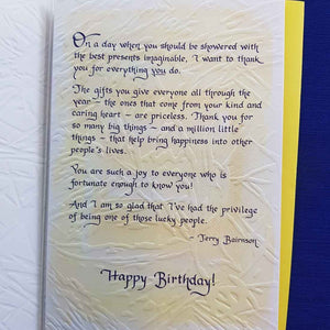 A Special Incredible Person is Celebrating a Birthday Today Greeting Card