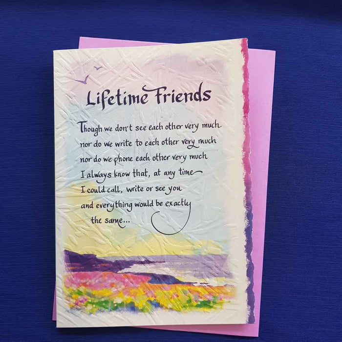 Lifetime Friends Greeting Card