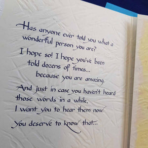 Has Anyone Ever Told You What a Wonderful Person You Are Greeting Card
