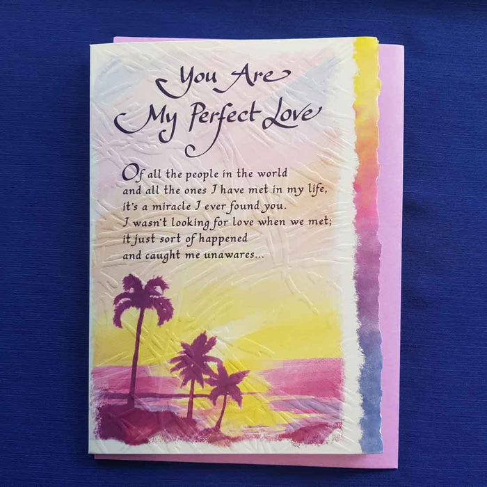 You Are My Perfect Love Greeting Card