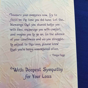 Deepest Sympathy You Have Lost Someone So Special Greeting Card