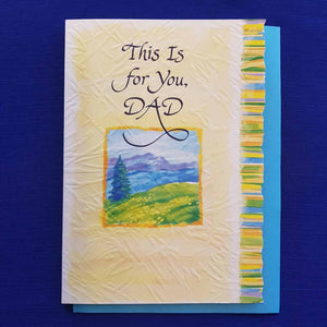 This Is For You Dad Greeting Card