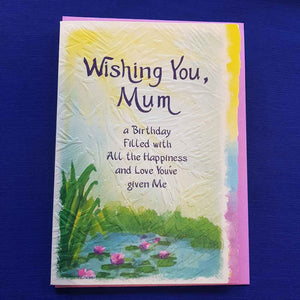 Wish You Mum a Birthday Filled With All the Happiness Greeting Card