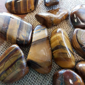 Gold Tiger's Eye Tumble (assorted)
