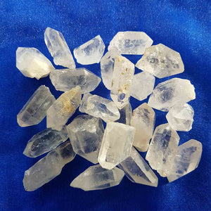 Clear Quartz Natural Point (assorted. approx. 2-3x1-1.5cm)