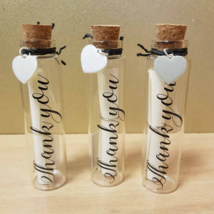 Thank You Message in a Bottle
