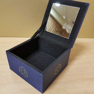 Brush With Magic Trinket Box with Mirror (10x10x6cm)