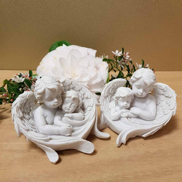 Cherub Angels in Wings (2 assorted approx. 9x8x6cm)