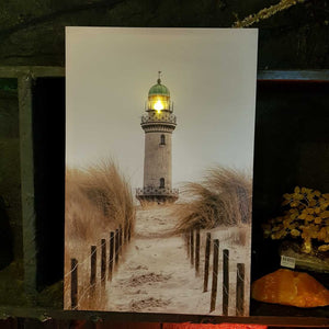 Lighthouse Picture with LED lights