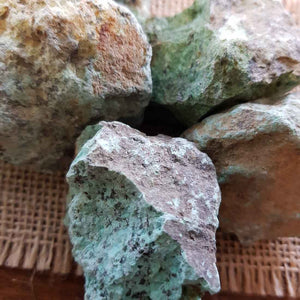 African Turquoise Rough Rock