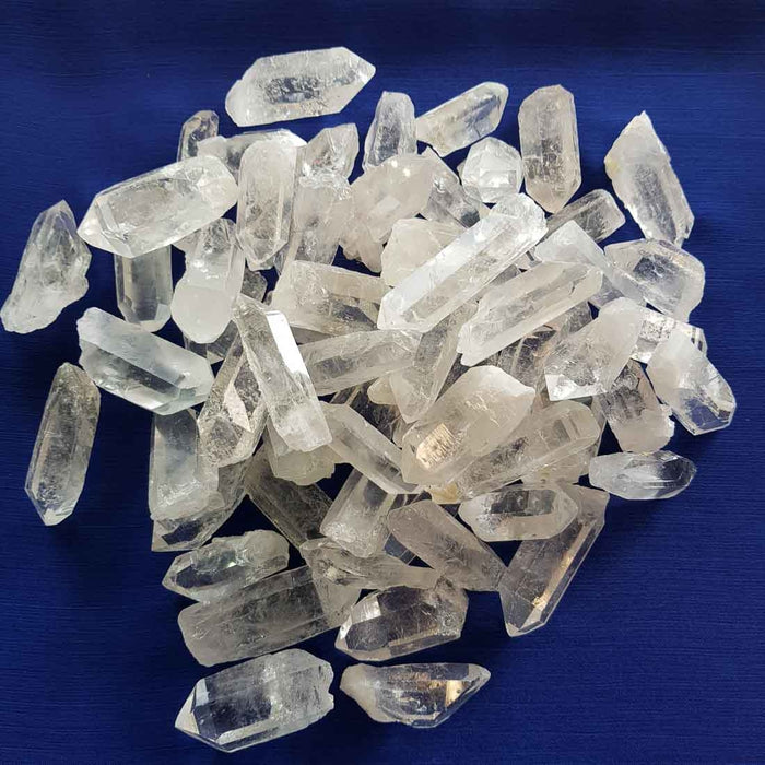 Clear Quartz Natural Point (assorted approx. 2.5-4x1.5-2cm)