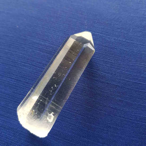 Columbian Quartz Natural Point extremely pure vibration sourced from an Emerald Mine