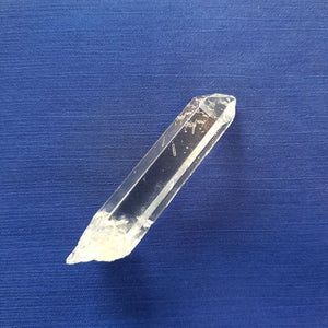 Columbian Quartz Natural Point extremely pure vibration sourced from an Emerald Mine