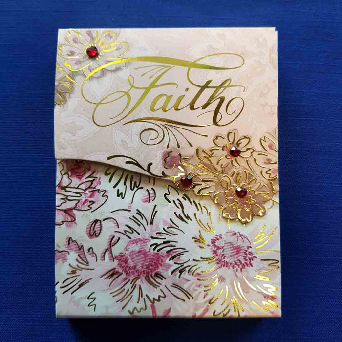Faith Bejewelled Notepad