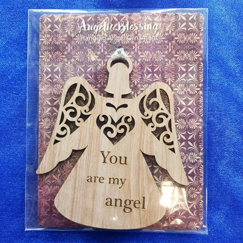 You Are My Angel Hanging Ornament (10x9cm)