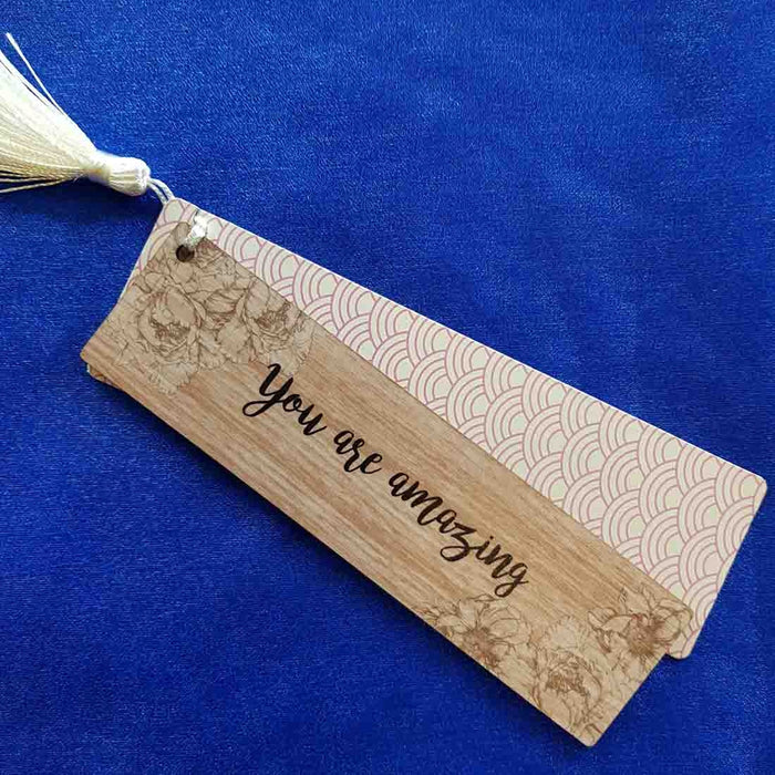 You Are Amazing Wooden Bookmark (15x4cm)