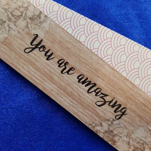 You Are Amazing Wooden Bookmark (15x4cm)