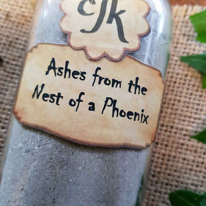 Bottled Ashes from the Nest of a Phoenix (assorted large) from The Potion Master