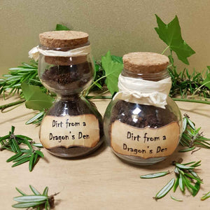 Bottled Dirt From a Dragons Den (assorted medium) from The Potion Master
