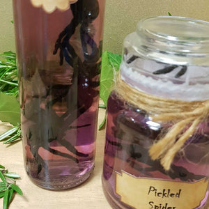 Bottled Pickled Spider (assorted large) from The Potion Master