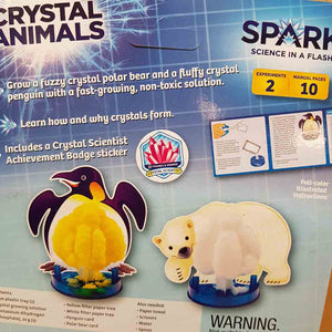 Grow Your Own Crystal Animals Experiment Kit