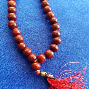 Red Sandalwood Mala/Prayer Beads