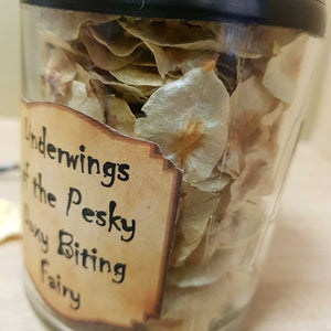 Bottled Underwings of the Pesky Doxy Biting Fairy (assorted large) from The Potion Master