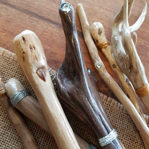 Assorted Wooden Wands from The Wand Maker