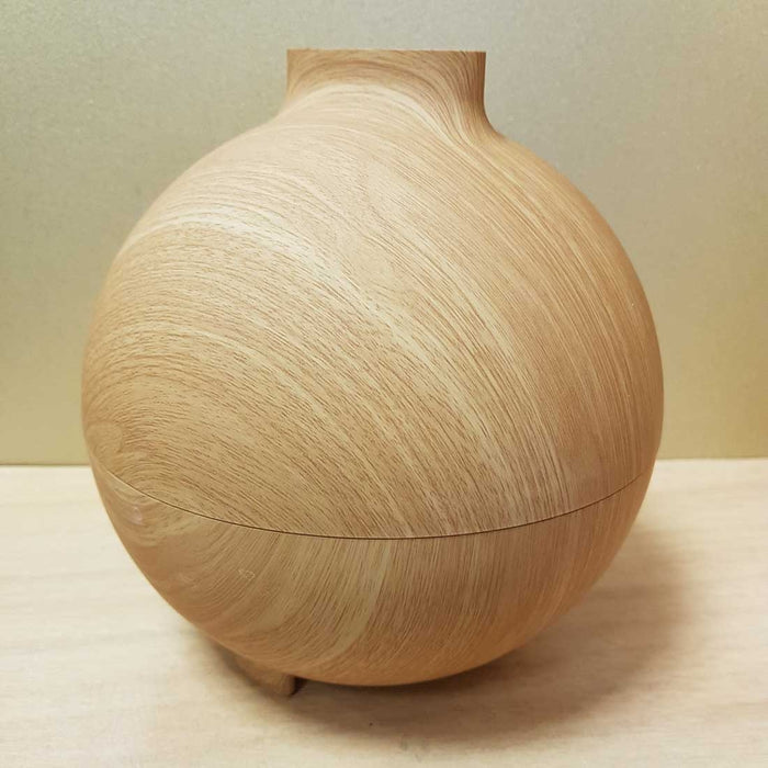 LED Aroma Diffuser (light wood look) 19x19x20cm