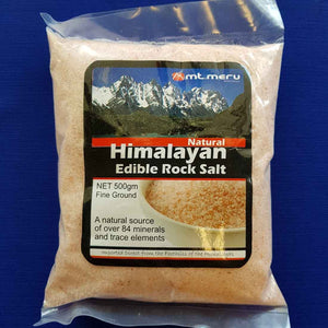 Himalayan Edible Rock Salt Finely Ground (500gr)